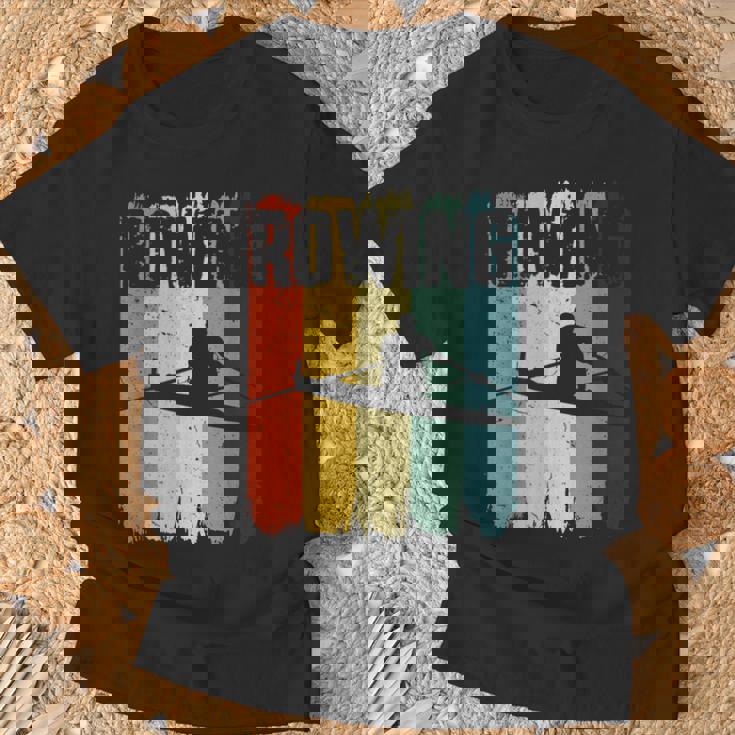 ロウイングスポーツ。レトロビンテージ。Rowing Crew（ローイングクルー Tシャツ 高齢者への贈り物