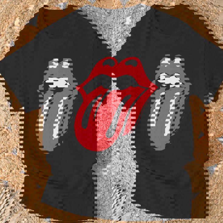 ローリングストーンズ 公式クラシックタン 長袖tシャツ Tシャツ 高齢者への贈り物