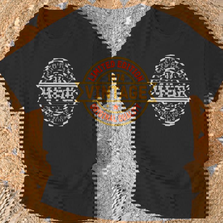 ヴィンテージ 1974 メンズ 限定版 Bday 1974 誕生日 Tシャツ 高齢者への贈り物