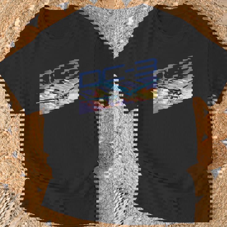 ヴィンテージ エアライン Dc-3 飛行機 Tシャツ 高齢者への贈り物