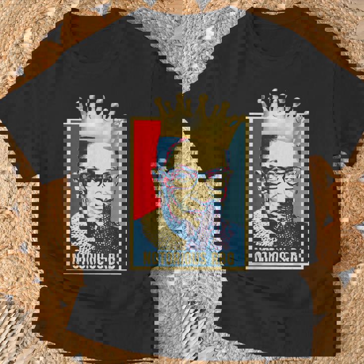 ヴィンテージ・ノトーリアス Rbg-ルース・ベイダー・ギンズバーグ・コート Tシャツ 高齢者への贈り物