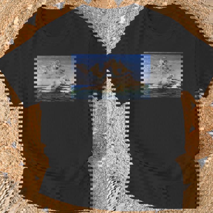 ヴィーナスの誕生アレクサンドルカバネルキリスト教の宗教画 Tシャツ 高齢者への贈り物