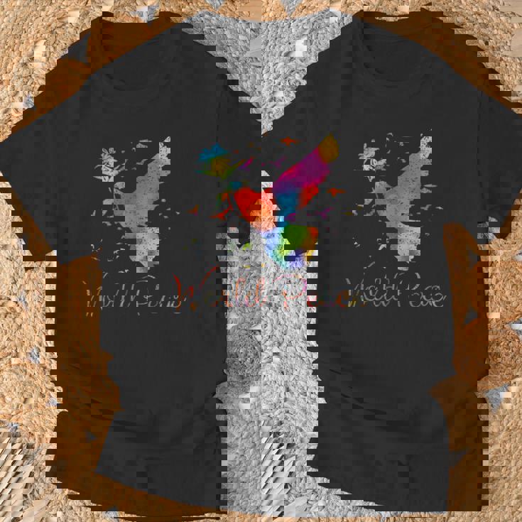 世界平和 Tシャツ 高齢者への贈り物