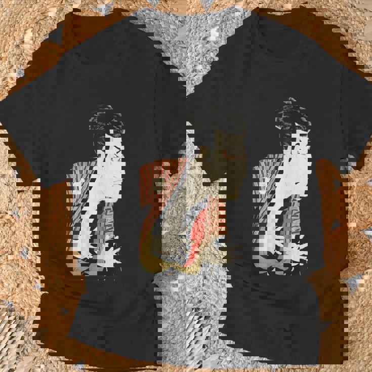 写楽（切り抜き）《浮世絵》歌舞伎【日本・世界の名画】日本画 和柄 美術館アート Tシャツ 高齢者への贈り物