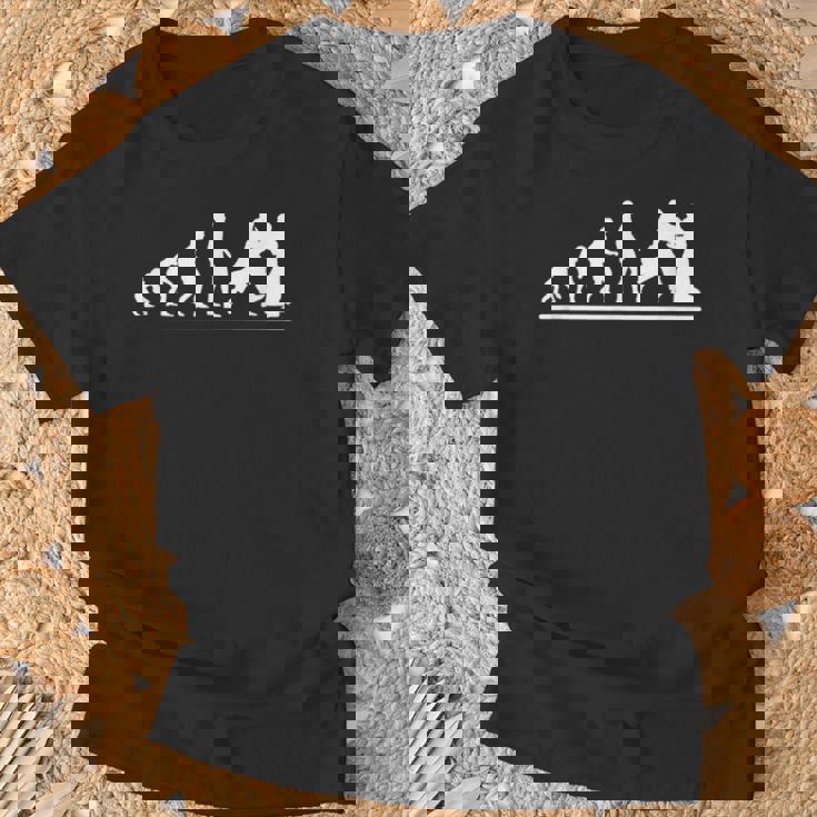 合気道 進化 男性 面白い 合気道 Tシャツ 高齢者への贈り物