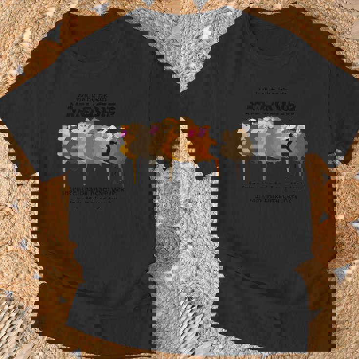 国際マカク週間2024er2 Tシャツ 高齢者への贈り物