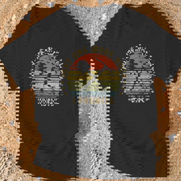 地質学ギフトジャストワンモアロックお約束おもしろ地質学者 Tシャツ 高齢者への贈り物