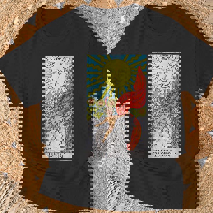 太陽のタロットカード Tシャツ 高齢者への贈り物