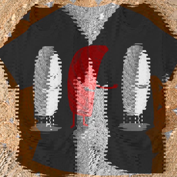 寿司 ハグ 甘い 和食 まぐろ にぎり Tシャツ 高齢者への贈り物