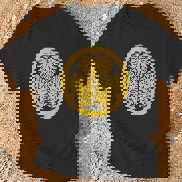 徳川氏族の紋章 将軍 日本 Tシャツ 高齢者への贈り物