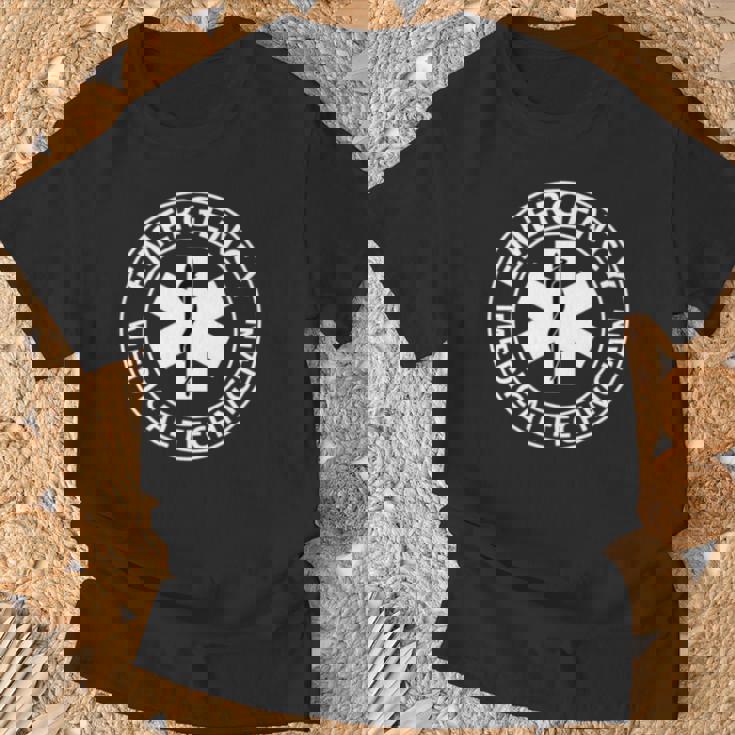 救急医療技術者 Emt Ems メンズ レディース 救急救命士 長袖tシャツ Tシャツ 高齢者への贈り物