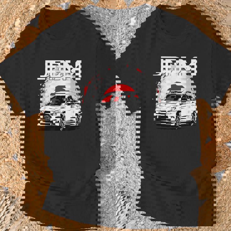 日の丸ラリーカー。日本国内市場の車。 Jdm Tシャツ 高齢者への贈り物