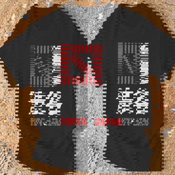 渋谷 東京 日本 お土産 和漢字 渋谷 交差点 Tシャツ 高齢者への贈り物