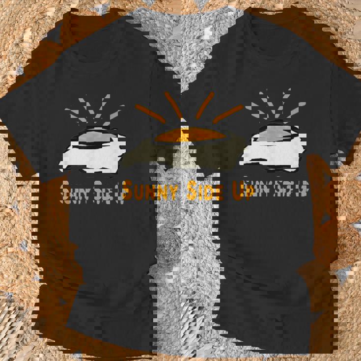 目玉焼き サニーサイドアップ Tシャツ 高齢者への贈り物