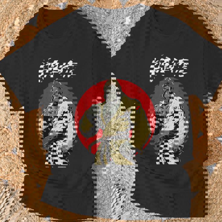 空手ゴリラ カラテカ 少年少女空手ゴリラ Tシャツ 高齢者への贈り物