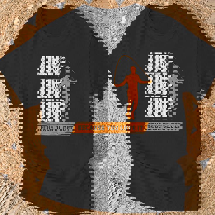 縄跳び Because You Love It 縄跳び Tシャツ 高齢者への贈り物
