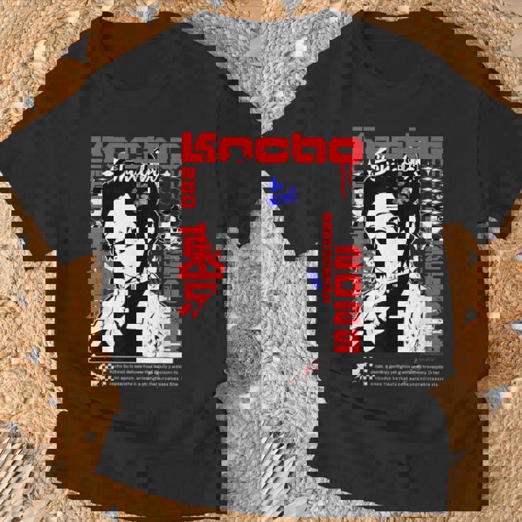 胡蝶しのぶ 繊細な花毒 Tシャツ 高齢者への贈り物