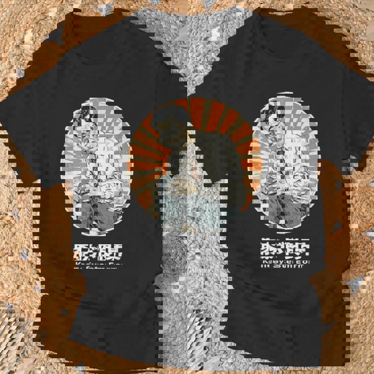 膝が限界 膝痛 おもしろ 面白い ネタ メンズ シュール ユーモア 笑える 昭和レトロ おじさん Tシャツ 高齢者への贈り物