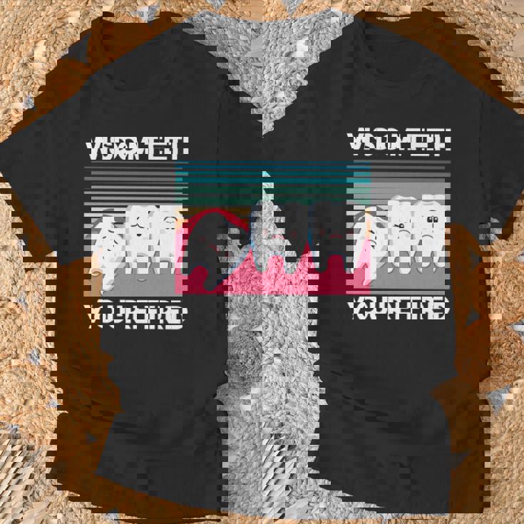 親知らず 抜歯 歯科手術 親知らず 除去 長袖tシャツ Tシャツ 高齢者への贈り物