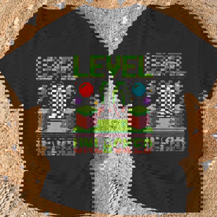 誕生日 男の子 シャツ レベル 10 ロック解除 10歳の誕生日 男の子 Tシャツ 高齢者への贈り物