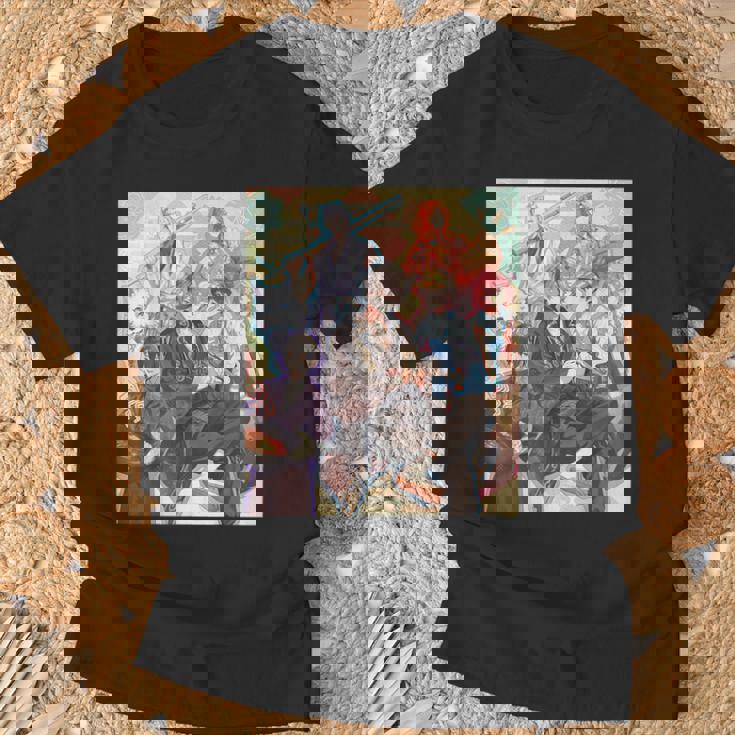 逆光 -煙くゆる宴- Kv Tシャツ 高齢者への贈り物