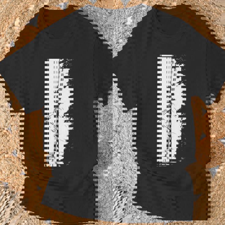 電柱 日本の アニメ ストリートウェア レトロな 雰囲気 Tシャツ 高齢者への贈り物