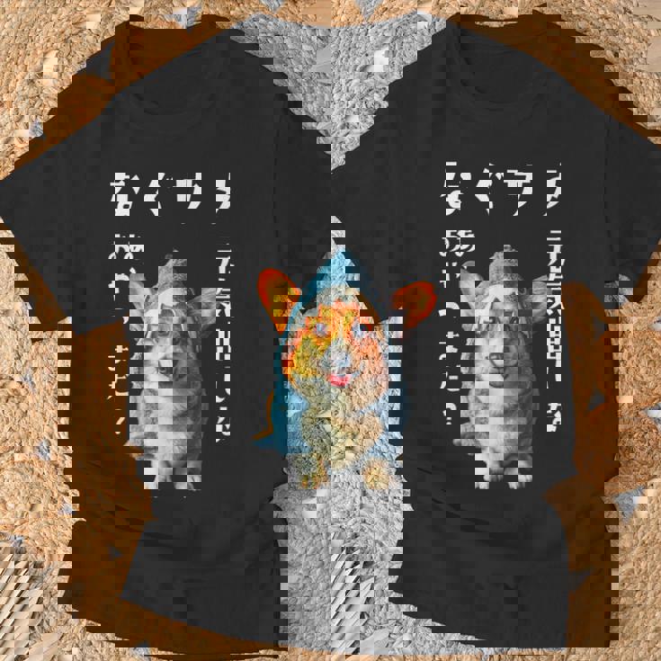 面白いtシャツ コーギー 犬 イヌ サメ メンズ 犬好き グッズ かわいい おもしろ 面白い 服 ネタ Tシャツ 高齢者への贈り物