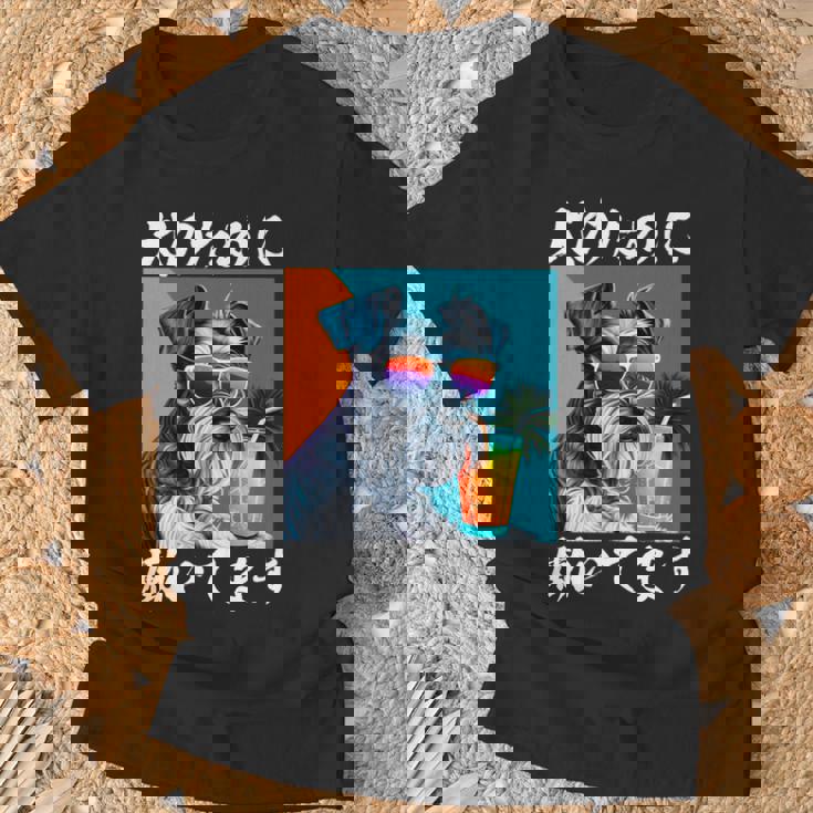 面白いtシャツ シュナウザー イヌ わんこ メンズ 犬好き グッズ おもしろ 面白い 服 ネタ わんこ 長袖tシャツ Tシャツ 高齢者への贈り物