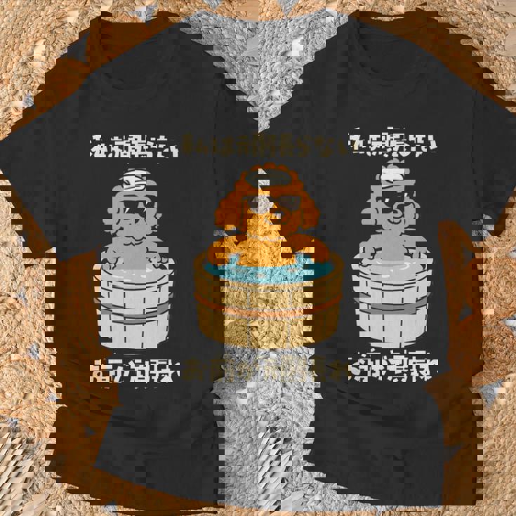 面白いtシャツ トイプードル 犬 わんこ メンズ かわいい おもしろ 面白い 服 ネタ 私は頑張らない 長袖tシャツ Tシャツ 高齢者への贈り物