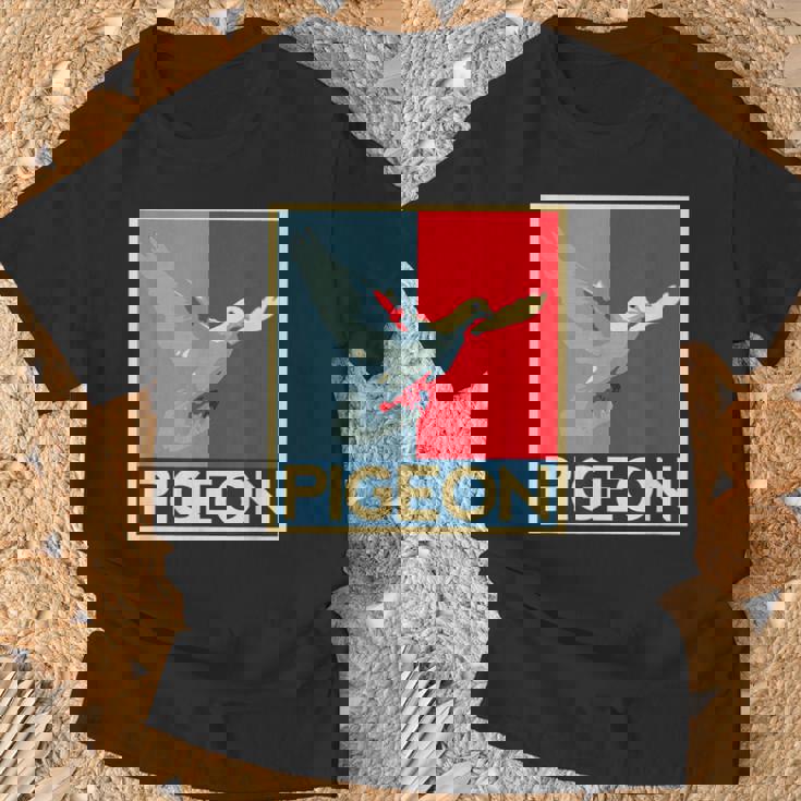 面白いtシャツ ハト 鳥 鳩 クール バードウォッチング 服 メンズ おもしろ 面白い おもしろグッズ Tシャツ 高齢者への贈り物