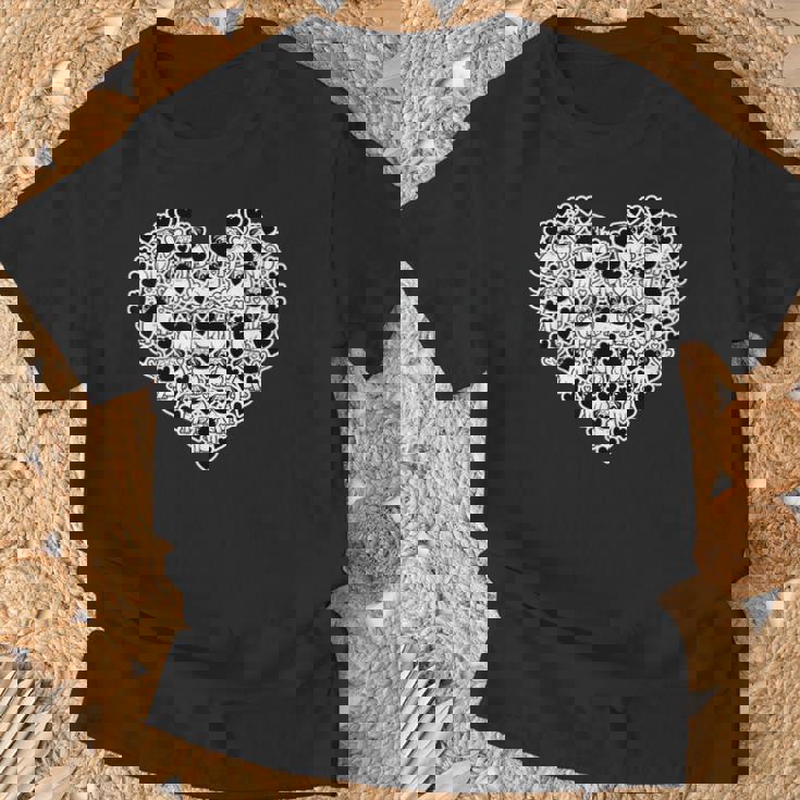 面白いtシャツ パグ 犬 ハート イヌ メンズ 犬好き グッズ かわいい おもしろ 面白い 服 ネタ Tシャツ 高齢者への贈り物