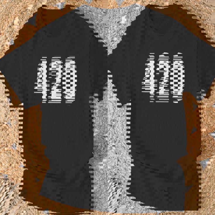 面白いマリファナ-目の錯覚 420 Tシャツ 高齢者への贈り物