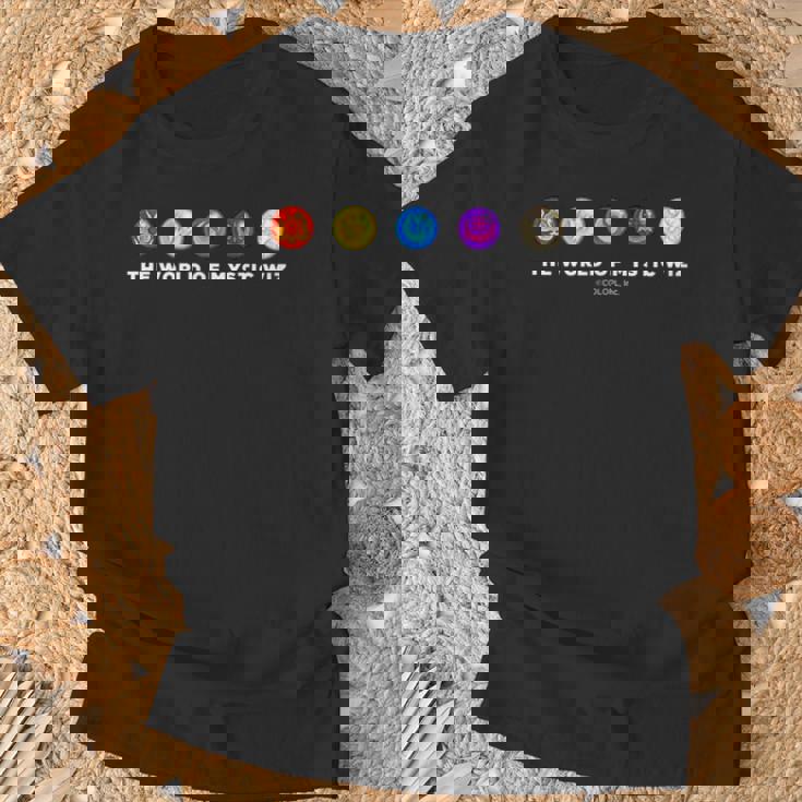 黒猫のウィズ 属性 Tシャツ 高齢者への贈り物