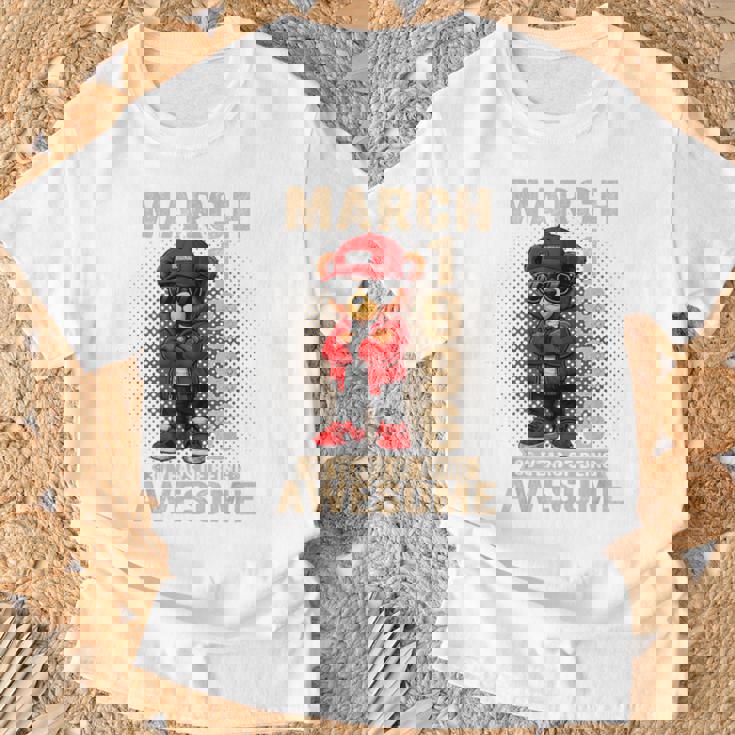 3月30日 誕生日 男性 女性 1996年 素晴らしいテディベア Tシャツ 高齢者への贈り物