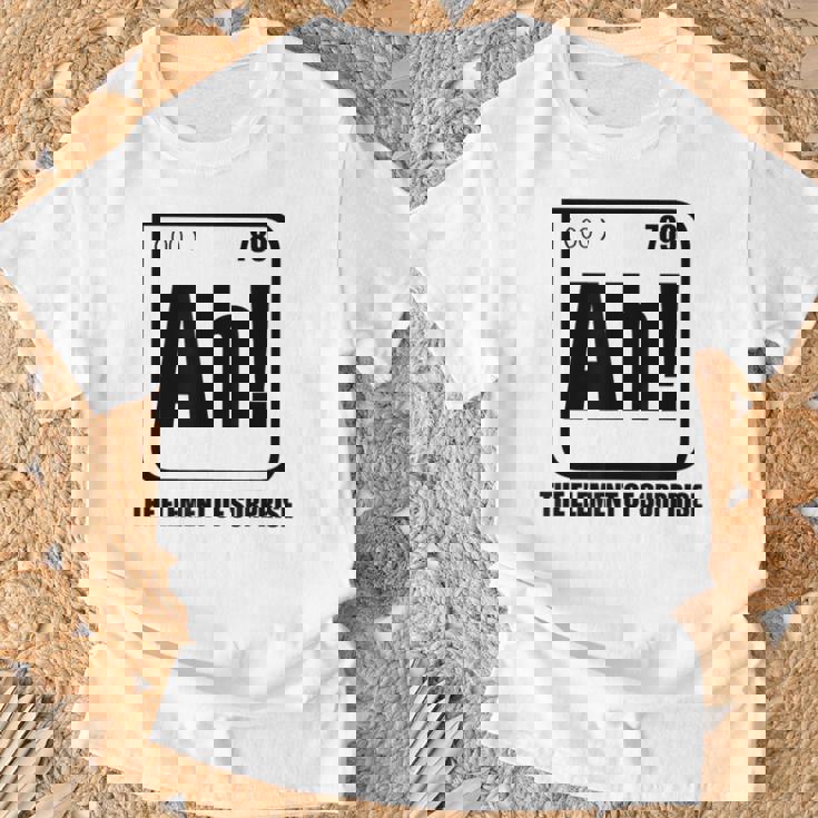 Ah The Element Ofurprise 元素周期表 ミーム Tシャツ 高齢者への贈り物