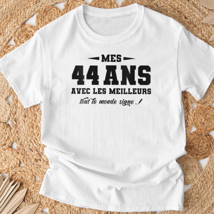 Àigner Anniversaire 44 Ans Cadeau Anniv 44 Ans T-Shirt Cadeaux pour les vieillards