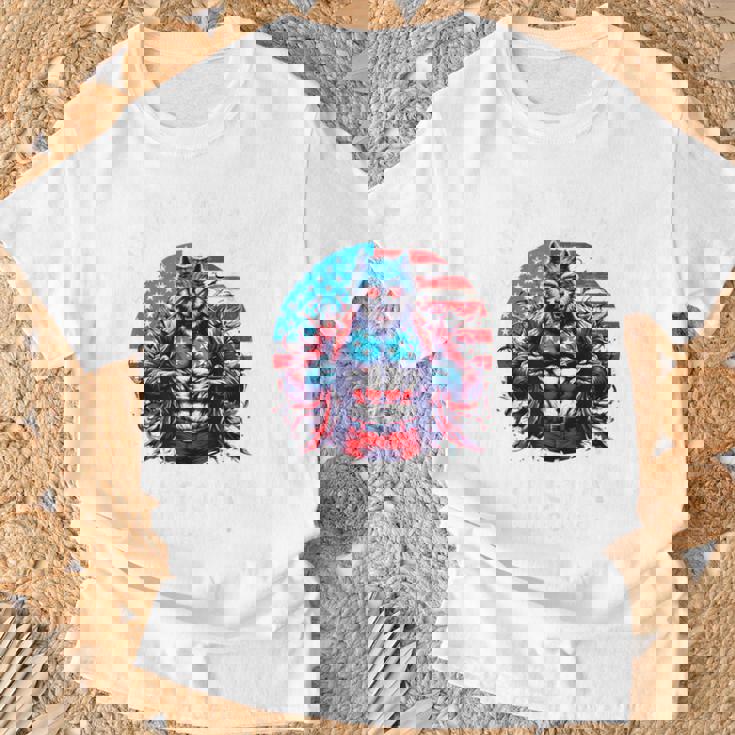 American Werewolfigma シャツ 面白い クリンジ 狼 ブレイン Tシャツ 高齢者への贈り物