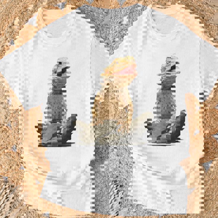 Bearded Dragon Youth Gecko Lizard Animal Tシャツ 高齢者への贈り物