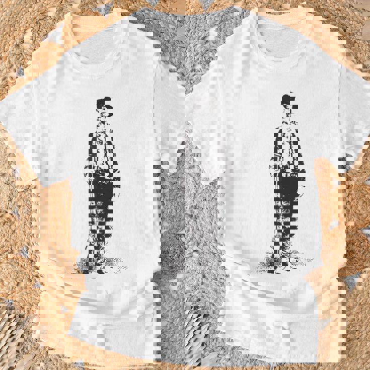 Billy Kid ガンスリンガー ガンファイターヒストリーワイルドウェストギフト Tシャツ 高齢者への贈り物