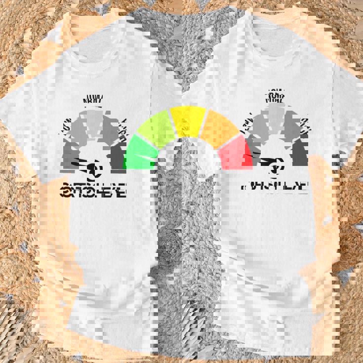 Cortisol Leveltresschool Andtudents Tシャツ 高齢者への贈り物