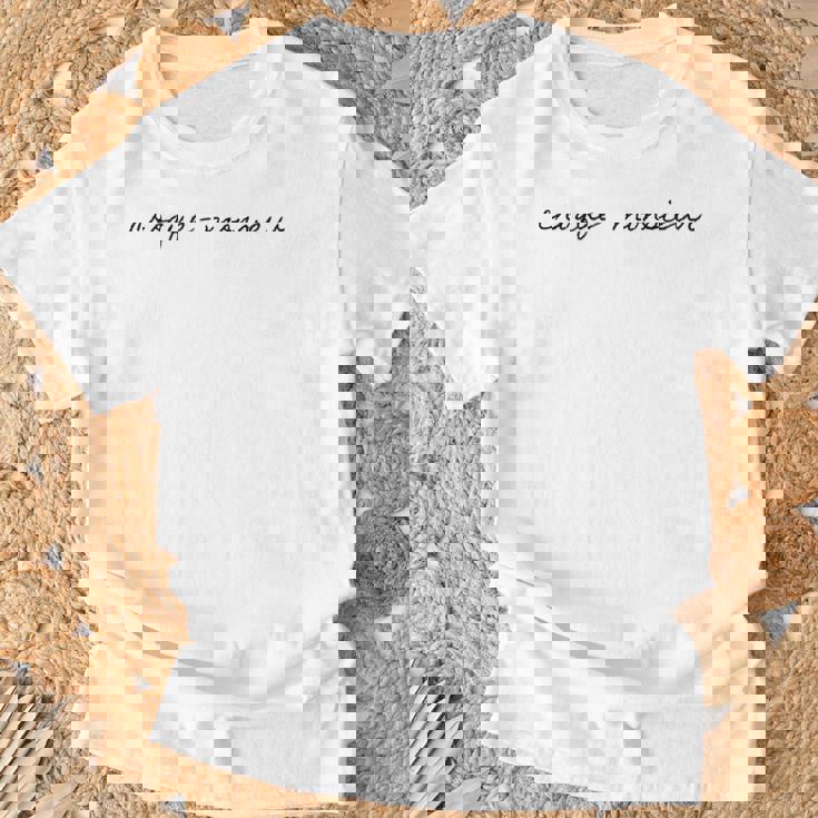 Croque Monsieur フレンチサンドイッチ 食通 かわいい Tシャツ 高齢者への贈り物