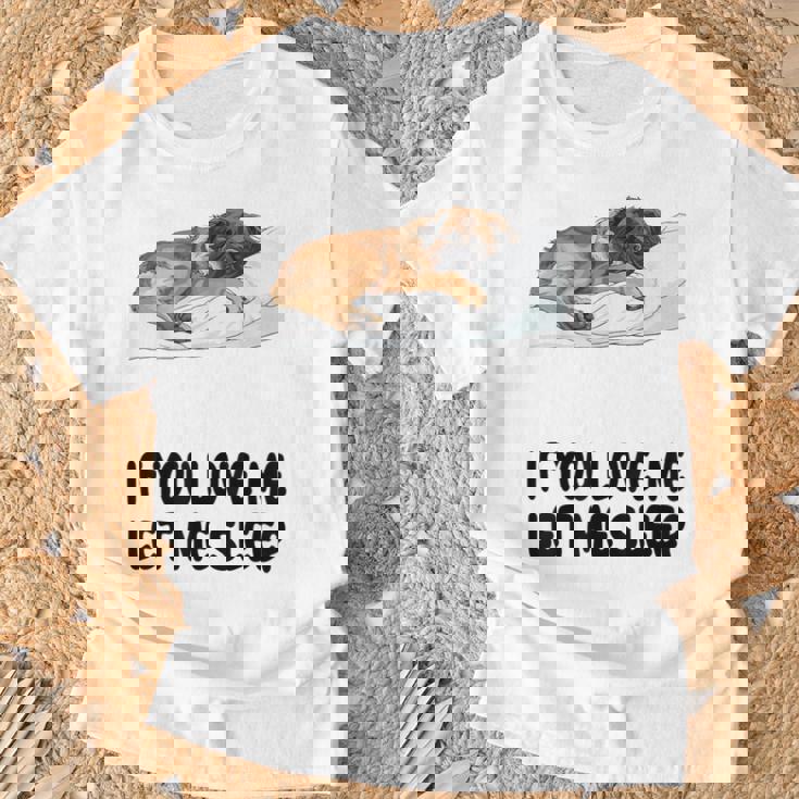 Cute Leonberger If You Love Me Let Meleep パジャマ Tシャツ 高齢者への贈り物