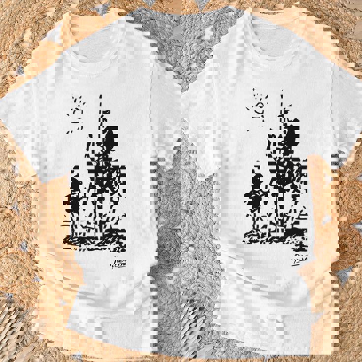 Don Quixote アートワーク 長袖tシャツ Tシャツ 高齢者への贈り物