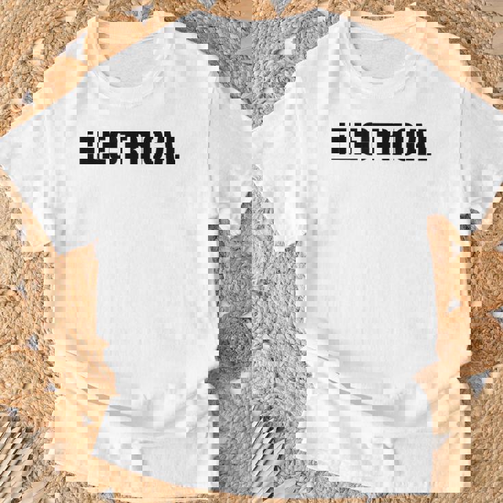 Electrical – Professional Electriciantaff Uniform Tシャツ 高齢者への贈り物