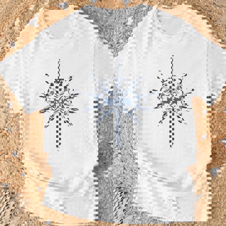 Elímbolo De Doble Ojo Y Espadas Archivotormlight Manga Larga Camiseta unisex Regalos para ancianos