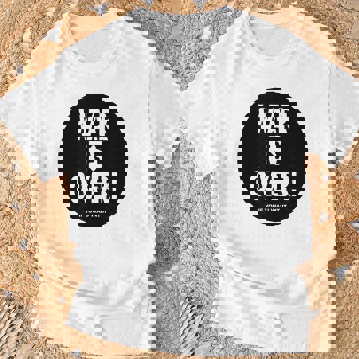 Exclusive War Is Over If You Want It 限定版 Tシャツ 高齢者への贈り物