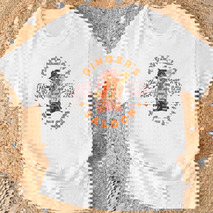 Gingersaloon ヴィンテージ ウイスキー レッドヘッド ダイブバー アーティストギフト Tシャツ 高齢者への贈り物