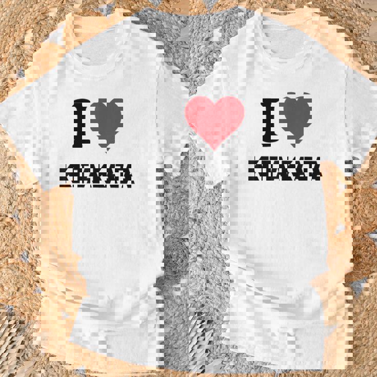 I Heart 喜多方 Japan Love 日本のお土産品 Tシャツ 高齢者への贈り物