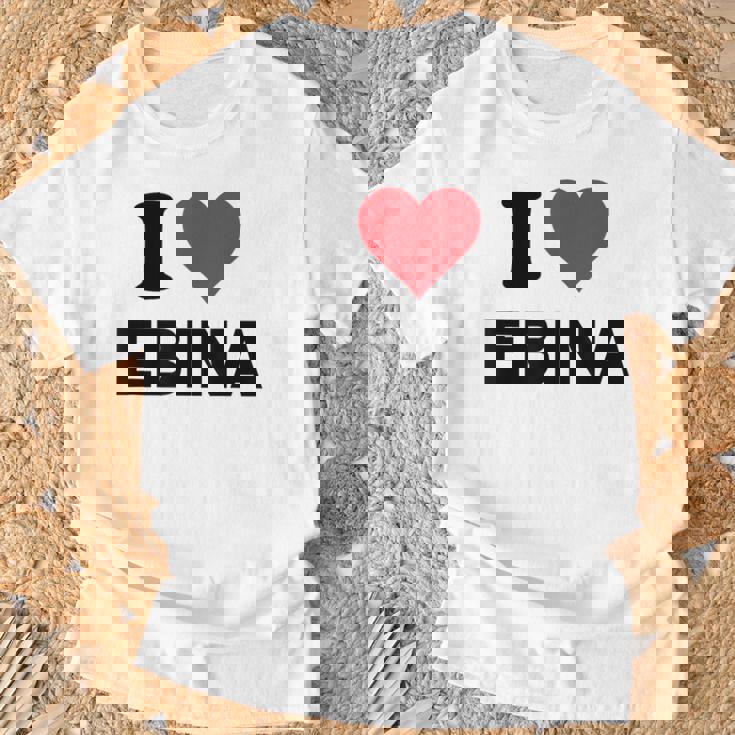 I Heart 海老名 日本ラブ日本土産 Tシャツ 高齢者への贈り物