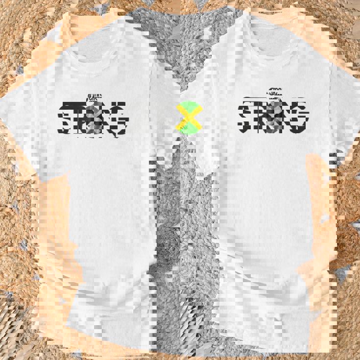 Jamaica Strong – Inspirational Jamaican Unity Tee T-Shirt Gifts for Old Men